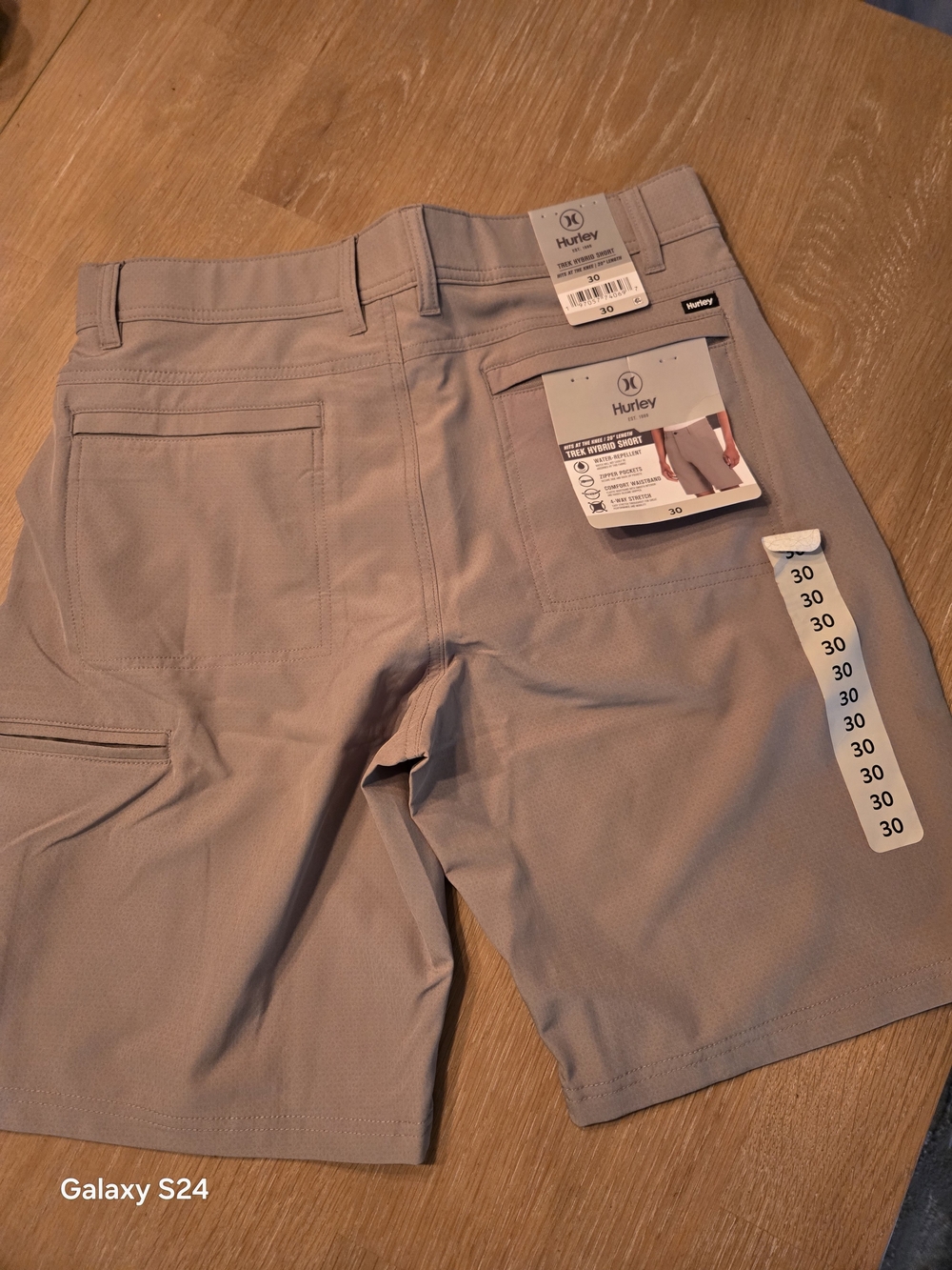 Hurley Men’s Trek Hybrid Shorts Sz 30 New